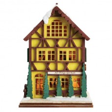 Ginger Cottages Wooden Ornament - All Things German